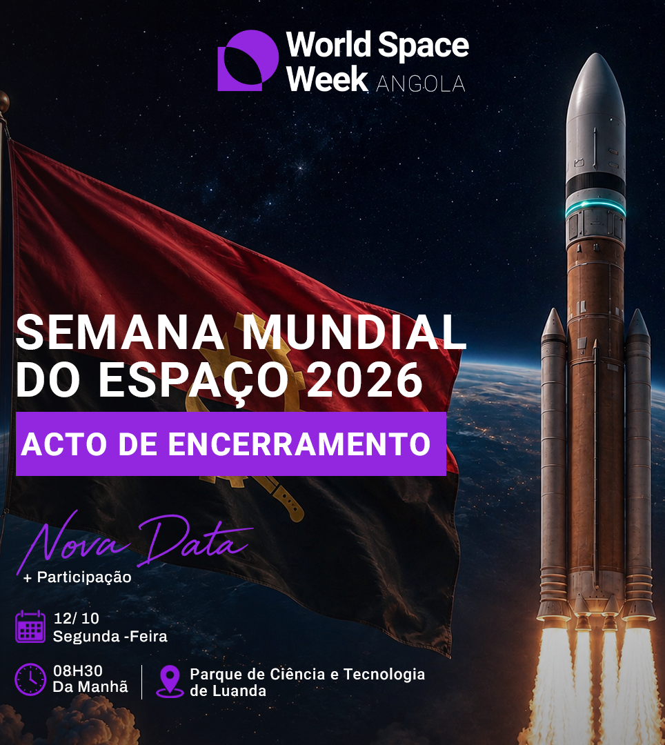 Nova data do Acto de Encerramento da Semana Mundial do Espaço 2026